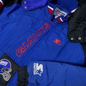 NY Giants Vintage Starter Jacket 1990s SZ M